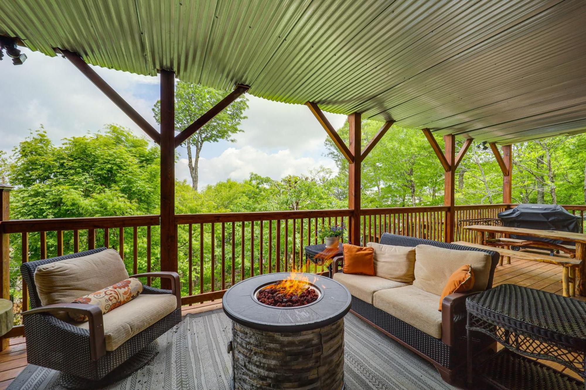 Beech Mountain Cabin With Deck And Grill Near Golf! Apartment Exterior photo